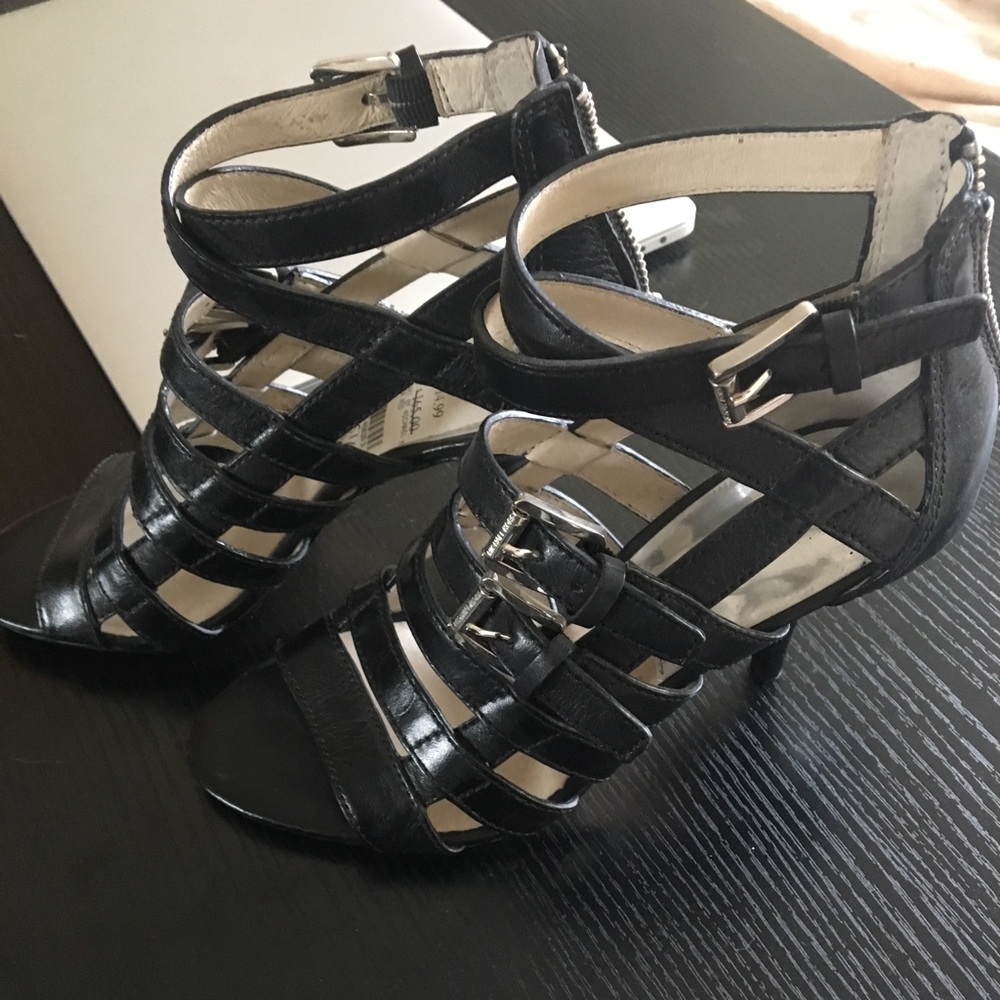 Michael Kors Black Cage Heels